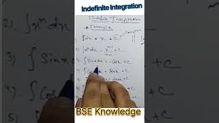 Integration Formula maths integration cbse bseb education intermediate shorts youtubeshorts [upl. by Reggie]