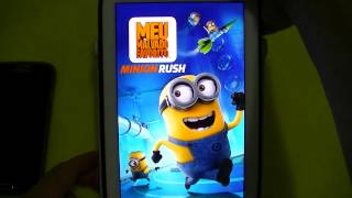 Gameplay Android  Minion Rush Atualização  Samsung Galaxy Note 8 N5110  PTBR  Brasil [upl. by Ennahtur31]