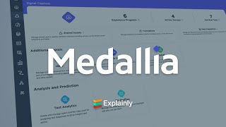 Medallia  Total Experience Profiles  SaaS Platform Demo Explainer Video [upl. by Oliy]