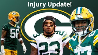 Packers Release FINAL Injury Report vs Dolphins  3 Players Ruled Out [upl. by Annawek]