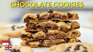 Renyah TETAP Lumer Resep CHOCOLATE COOKIES Ala Amerika 100 Bahan Lokal [upl. by Bradly874]