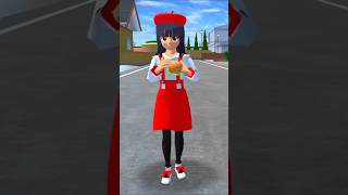 No Burger At Cafe 😂shorts sakura sakuraschoolsimulator [upl. by Doralin203]