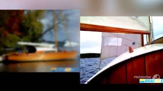 Yachtwerft Berlin 15er Jollenkreuzer PBoot Sailing boat Yawl Year  1964 [upl. by Eziechiele]