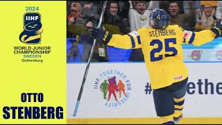 2024 WJC  Otto Stenberg Highlights [upl. by Niwde]