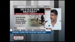 Kargil war hero shot five times is denied border war benefits [upl. by Airres845]