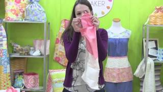 How to Put a Gusset on a Bag  Jeni Baker  Fall Quilt Market 2013 [upl. by Millian91]