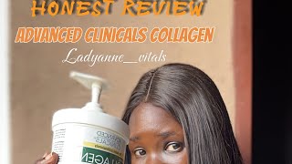 Honest Review Advanced Clinicals Collagen Lotion  Is it Worth the Hype [upl. by Dulsea]