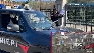 Biancavilla I carabinieri scoprono una carrozzeria abusiva Denunciato il titolare un 56enne di Ad [upl. by Florri888]