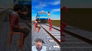 Cartoon dancing on the truck vs train  Funny magic videovfxmantubarman [upl. by Anwadal]