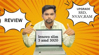 Lenovo IdeaPad slim 3 review how to Lenovo IdeaPad slim 3 m2 nvav ssd ram upgrade [upl. by Ahsiema]