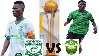 Bofoakwa Tano FC VS Dreams FC MTN FA Cup Semi Final [upl. by Idroj]