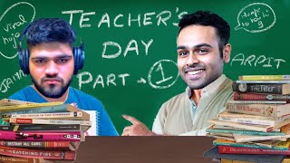 ARPIT BALA and JAIYAXH on teachers  stream highlight  arpitbala jaiyaxh [upl. by Happy]