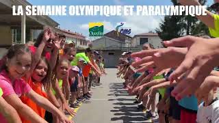 Semaine Olympique et Paralympique à ChazellessurLyon [upl. by Demahom618]