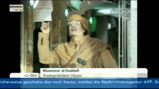 Gaddafi Wutrede gegen Volksaufstand [upl. by Harwill428]