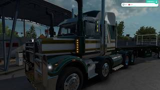 American Truck Simulator 132 DLC Oregon ReleaseTSA FREIGHTER OPEN DECKS [upl. by Trebleda]