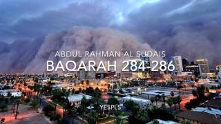 Baqarah 284286 By Abdul Rahman Al Sudais [upl. by Trebmal]