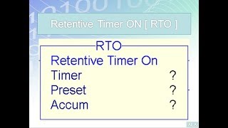 LD 14  Retentive Timer On Delay RTO AllenBradley  Easy PLC Programming Tutorials [upl. by Jonny285]