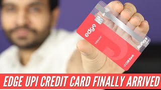 Edge UPI Credit Card Finally Arrived  LIFETIME FREE amp 5 Cashback on UPI  APPLY NOW 🔥🔥 [upl. by Arber]