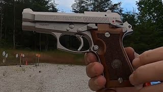 Beretta Cheetah 85 FS Nickel Plated [upl. by Oihsoy]