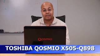 Toshiba Qosmio X505 Laptop Review HD [upl. by Sihun]