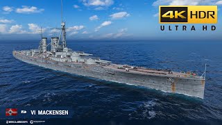 WoWs  MACKENSEN 1203  RANKED BATTLE  4K HDR 60 FPS wows worldofwarships subscribe [upl. by Jule]