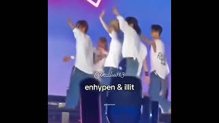 Enhypen amp illit ll vid cr  Hypenlust enhypen illit trending shorts trendingshort kpop fyp [upl. by Simeon587]