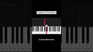 Talking To The Moon piano pianotutorial [upl. by Ollehcram973]