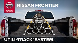 2019 Nissan Frontier UtiliTrack Cargo System [upl. by Nakashima437]