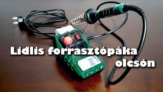 Forrasztópáka állomás ócsóé  Parkside PLS 48 D2 ◆ Eszközteszt [upl. by Brandt990]