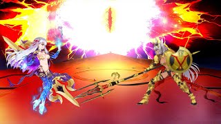 Fate Grand Order FGO  Olympus Lostbelt  Golden Caenis Fight  Kama Solo [upl. by Anehta]