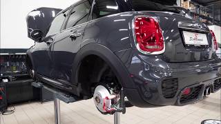 MINI F55 Cooper S  Big Brake Kit  Timelapse [upl. by Joly]