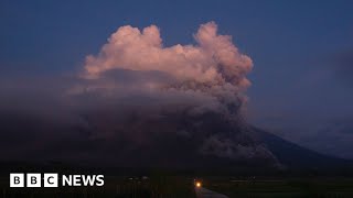 Indonesia on high alert as Mount Semeru volcano erupts  BBC News [upl. by Leva184]