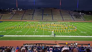 Angelo State University Marching Band 2nd Exhibition Performance at Region 6 UIL  10192024 [upl. by Otaner]