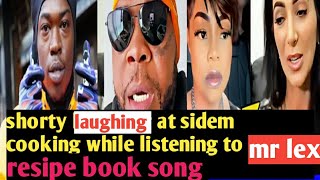 shorty diss up sidem vybz kartel vex  Tanisha react to sidem cooking skilly link up worldboss [upl. by Ahsienet]