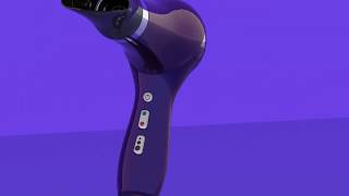 Turntable Animation of Parlux Hair Dryer Rhino  Keyshot [upl. by Naresh]