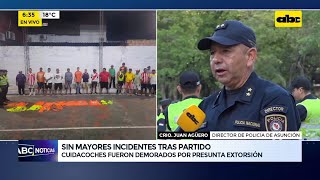 Cuicacoches festejaron desde la comisaría fueron demorados tras extorsionar a hinchas [upl. by Levan294]