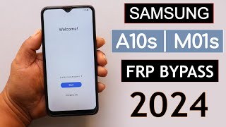 Samsung A10s  M01s Frp Bypass 2024  Without Package Disabler Pro  0 Code Not Working [upl. by Atnahs]