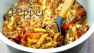 OnePot Sausage Peppers amp Pasta  Pressure Cooker Recipe [upl. by Bohaty]