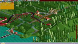 Rollercoaster Tycoon 79  Aqua Park 18 [upl. by Leibrag861]