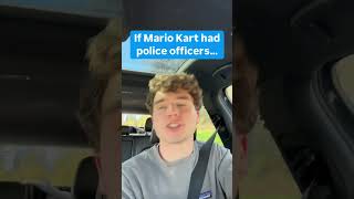 If Mario kart had police officers… comedy gaming mariokart skit funny mario racing [upl. by Ellswerth862]