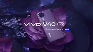 Beauty of Nebula Purple  vivo V40 5G [upl. by Marolda]