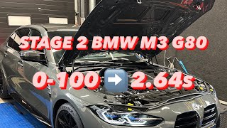 720HP amp 900NM BMW M3 XDRIVE G80 CUSTOM MAP STAGE 2 ACCELERATION 0100 amp 14 MILE  BERKPerformance [upl. by Onaicnop]