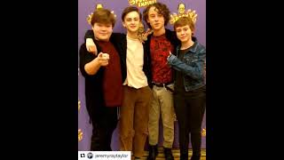 IT Star Sophia Lillis Wyatt Oleff Jaeden Martell and Jeremy Ray Taylors Halloween  Shorts [upl. by Nahtanaoj]