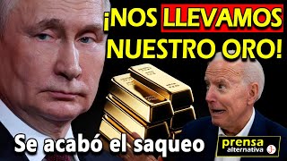 DESASTRE ECONÓMICO EN EEUU Rusia se lleva sus reservas de ORO  Charla Ivette y Margarita [upl. by Sitoeht]