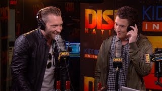 Miles Teller and Jai Courtney DIVERGENT Interview Part 13  The Kidd Kraddick Show [upl. by Ateekram278]