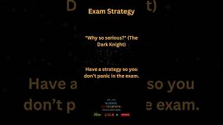 Exam strategy [upl. by Derwood]