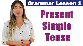 Learn Present Simple Tense  English Grammar Course 1 [upl. by Berners963]