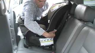 Car Seat Installation Evenflo Titan 5 Front Facing [upl. by Aihsiek]