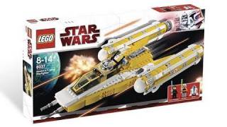 LEGO Star Wars 8037 Anakins Ywing Starfighter™ Review [upl. by Airetas]