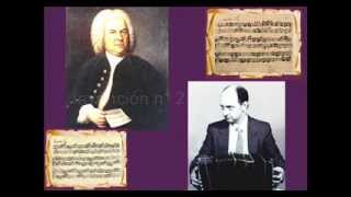 13 Bach Invenciones 2 voces BANDONEÓN R Daluisio 1 a 5wmv [upl. by Belshin]